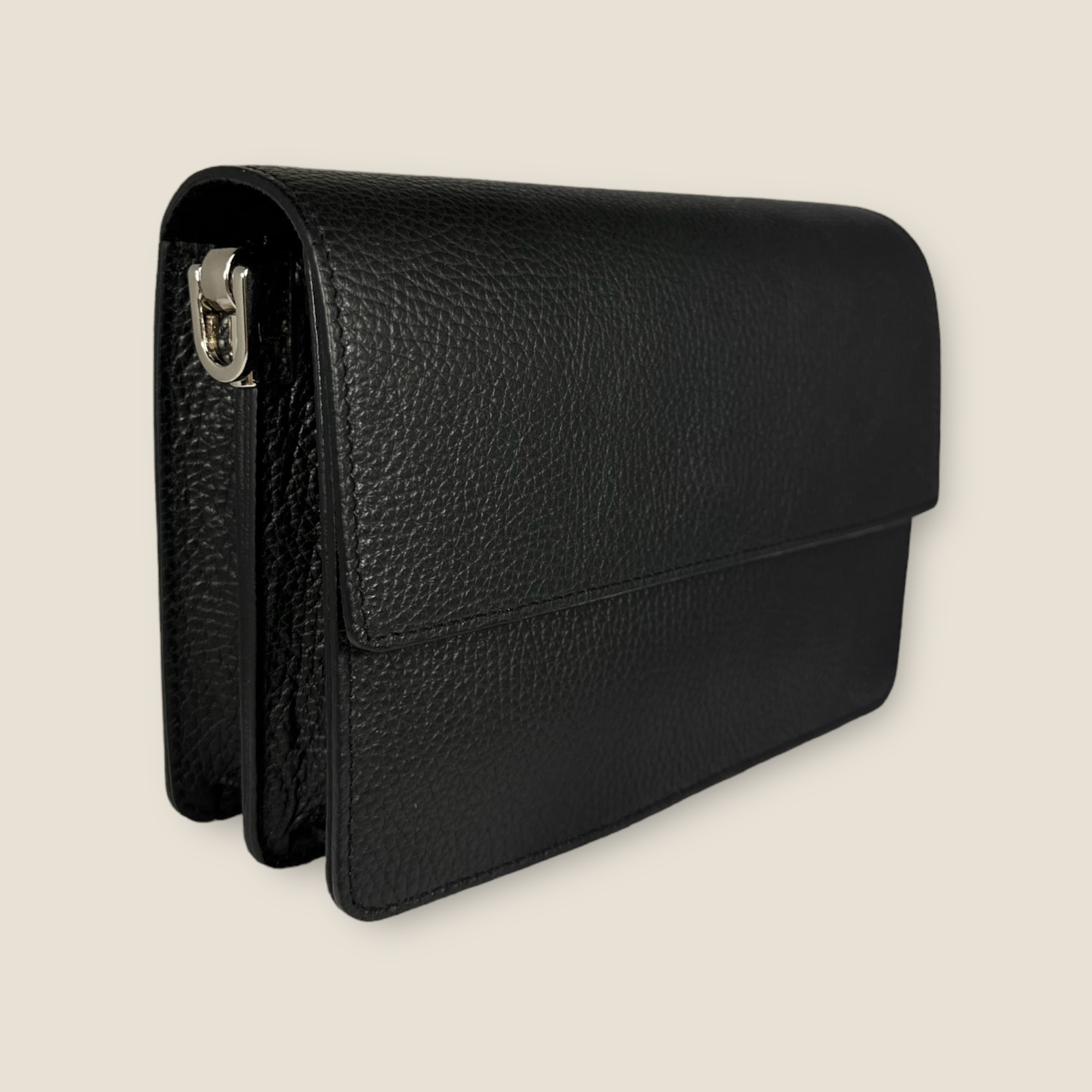 Alex bag black leather