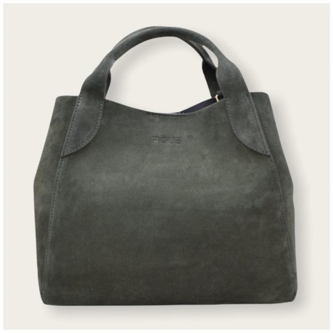 Eliza bag army suede