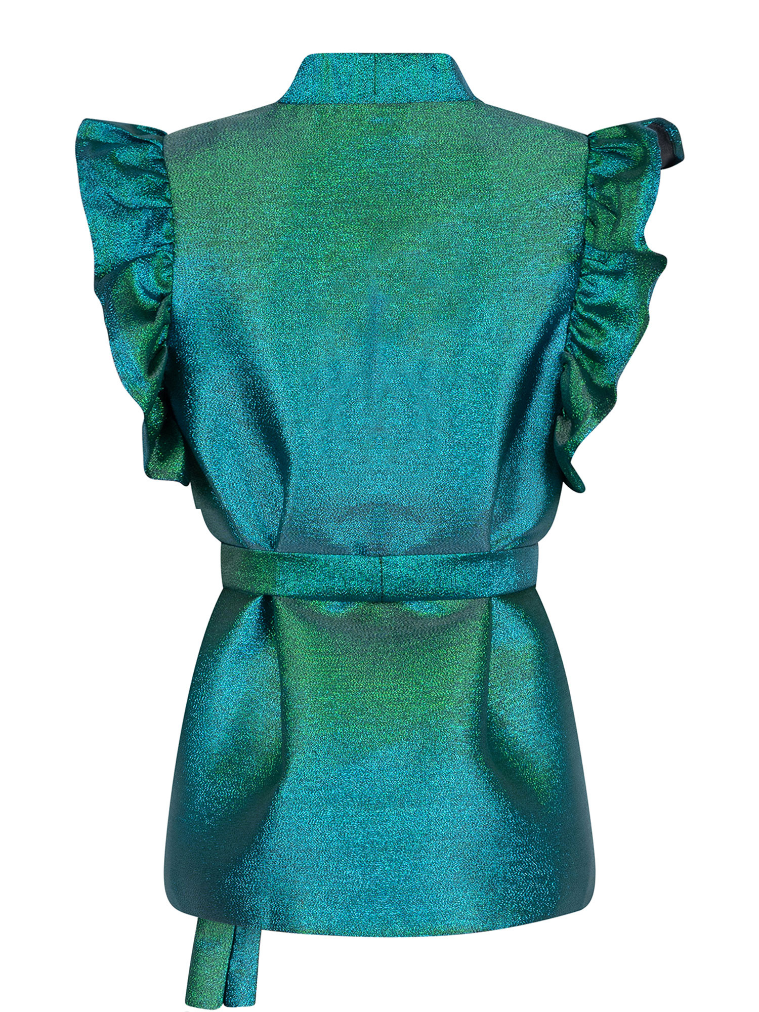 Gilet Ziggy Blue/green