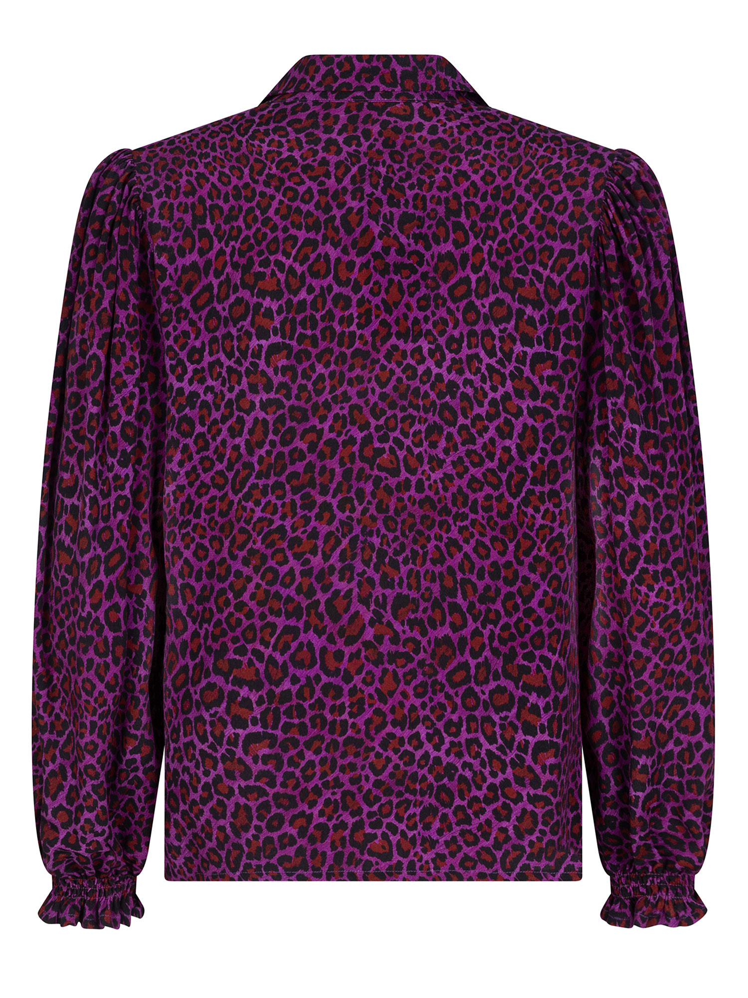Blouse Alyssa Purple leopard