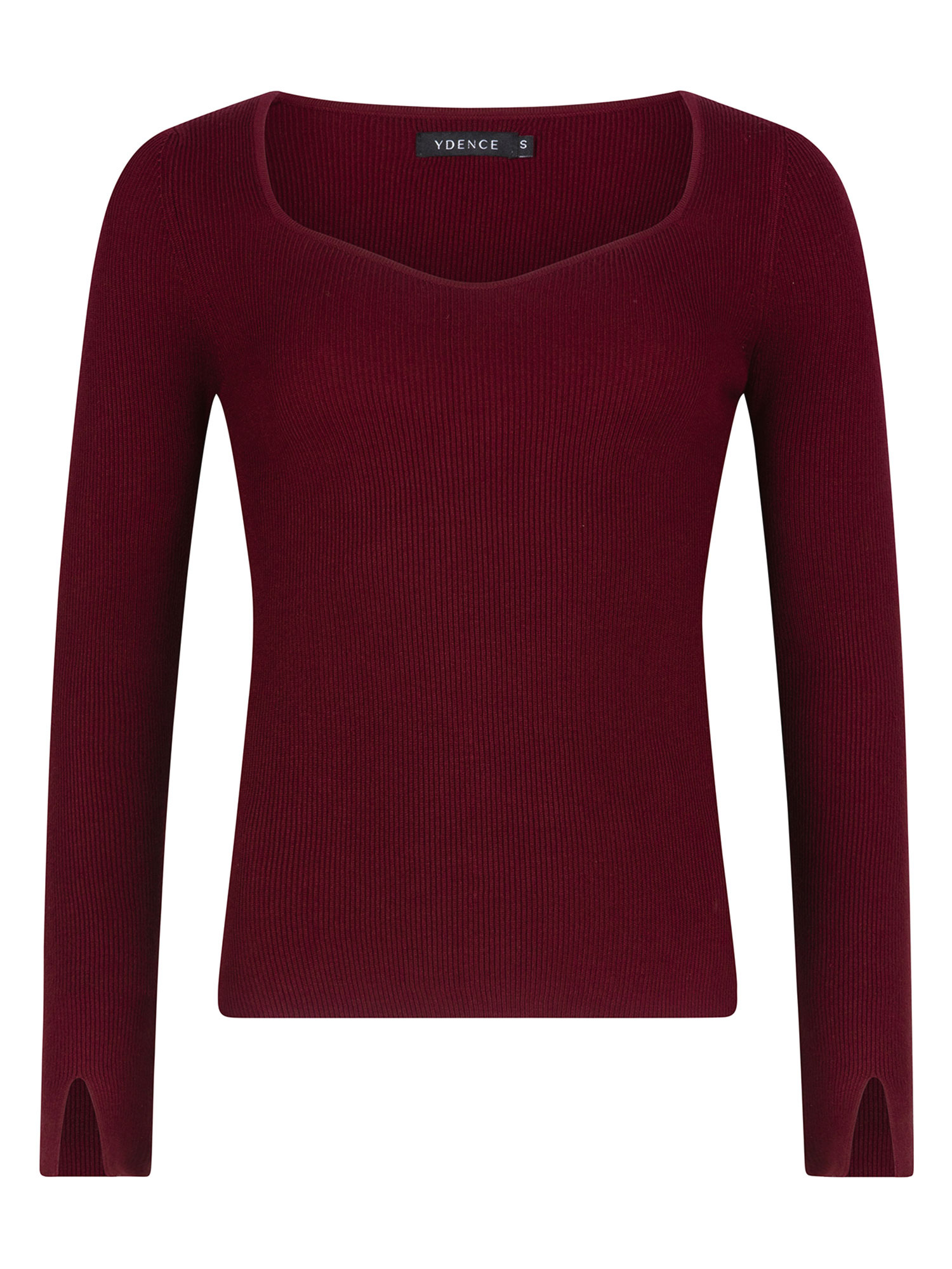 Knitted Top Chiara Wine red