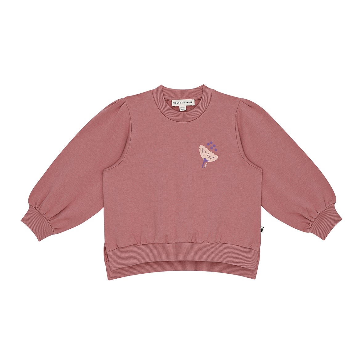 Chunky Split Sweater Rose
