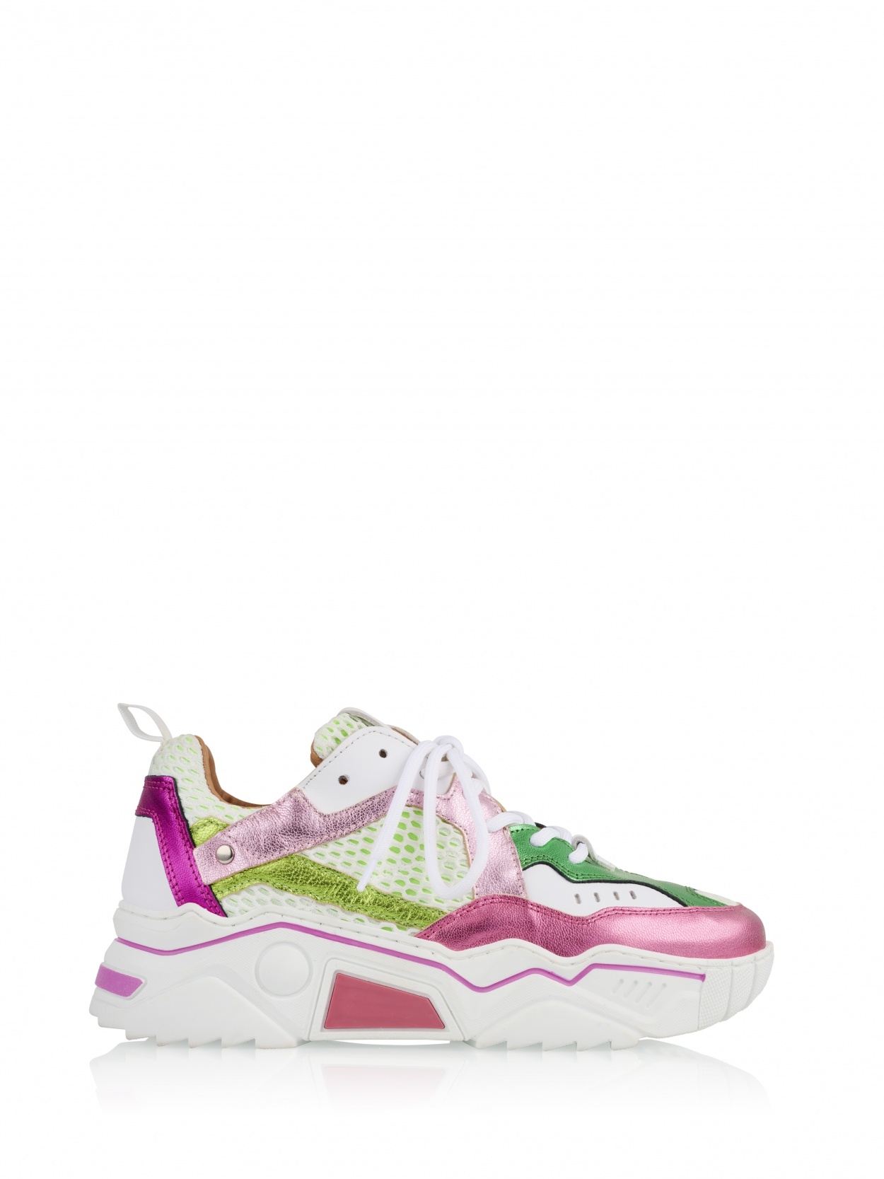 PLUTO 1271 White / Pink / Green