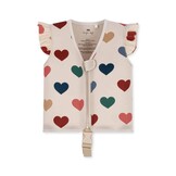 NEOPRENE FLOAT FRILL VEST BON COEUR COLORÉ