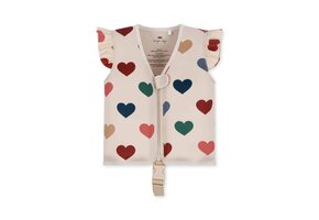 NEOPRENE FLOAT FRILL VEST BON COEUR COLORÉ