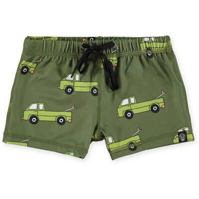 Just Cruisin Swimshort Pesto