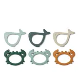 Calisto Sea Creature Diving Toy 6-Pack 1986 Whale blue multi mix