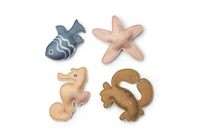Dion Sea Creature Diving Toys 4-Pack Sea creature / Sandy