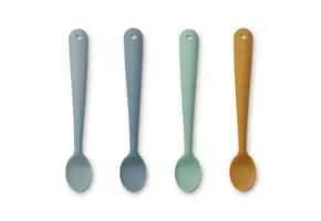 Siv Feeding Spoon 4-Pack 6911 Blue multi mix