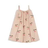 BASIC STRAP DRESS GOTS MA GRANDE CERISE PINK