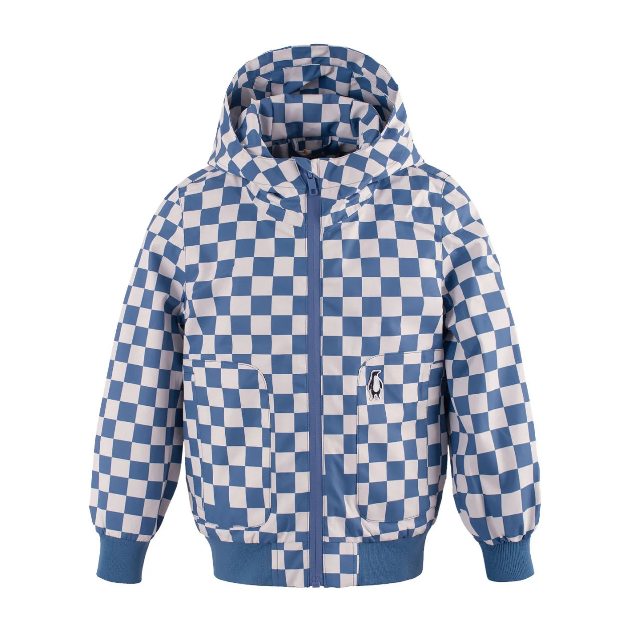 Waterproof jacket Blue bird Coronet Blue Check Roest Conceptstore