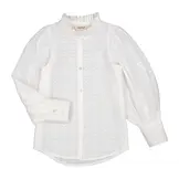 Tribeca Dobby Hearts White