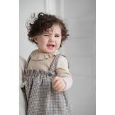 ANNA oatmeal collar blouse