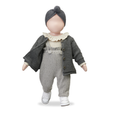 ANNA oatmeal collar blouse