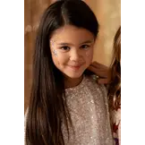 Puff Balloon Sequins Jumper Ecru