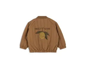 JUNO BOMBER JACKET TOBBACO BROWN