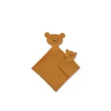 Alya Bear Cuddle Cloth Set Golden caramel