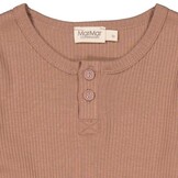 Tee LS Modal Powder Taupe