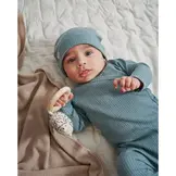 Rulo Modal Pointelle Rib Blue Dove