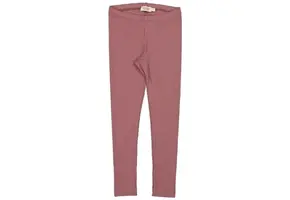 Leg Modal Fine Rib Dusty Grape