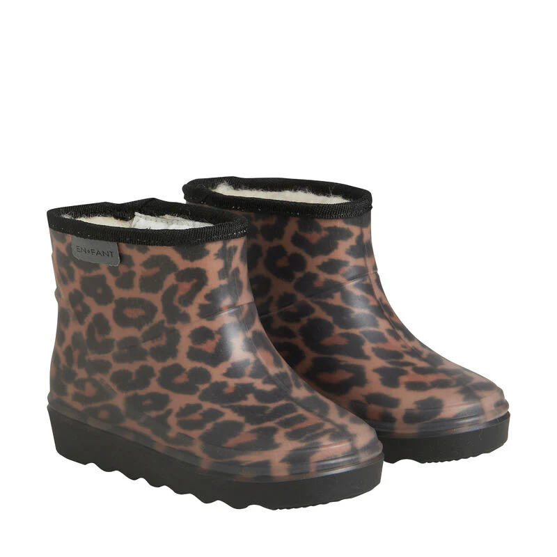Thermo Boots Short Print Leopardo 2121
