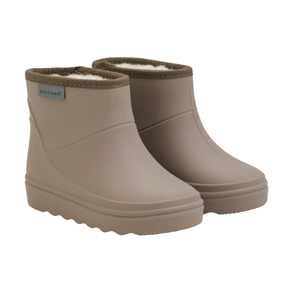 Thermo Boots Short Solid Chocolate Chip 2502