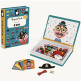 Magneetboek Gekke gezichten jongens