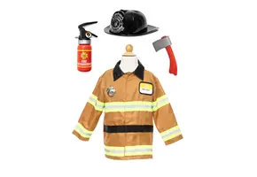 Tan Fireman with accessoiries