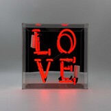 LOVE acrylic neon