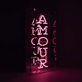 AMOUR acrylic neon