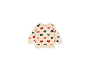 LOU SWEAT SHIRT OCS BON COEUR COLORÉ