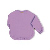 Ruffled Sweater Purple