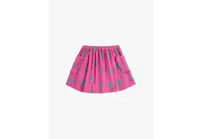 Funny Snail all over woven skirt