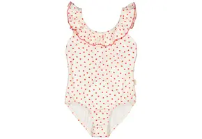 Swilla Bathsing Suit Swim Print Happy Hearts