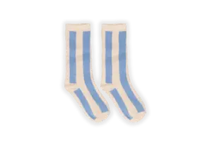 Socks stripes breezy blue Breezy blue