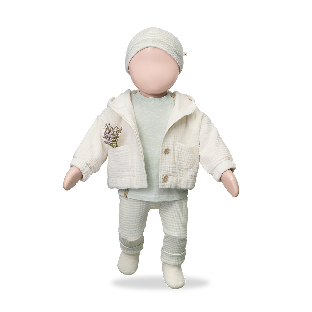 lined jacket FELIX ecru