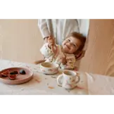 Vivi printed tableware set Dream ecru