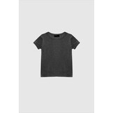 WBLHEATHER SS TEE Dark Grey Meleange