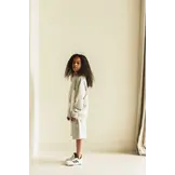 Sammy badge sweater Grey melange
