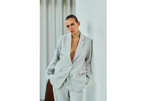 WBLKAREN BLAZER mineral grey