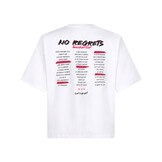 T-shirt No regrets Off-white