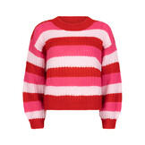 Knitted sweater Annelies Pink/red