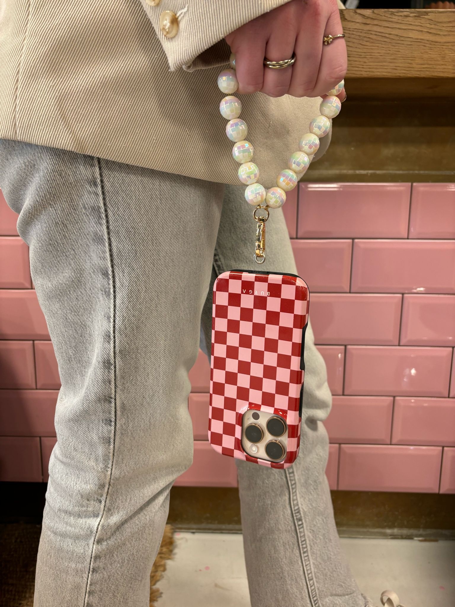 Phone Strap Disco Parel