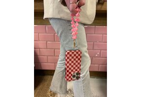 Phone Strap Pink Glow