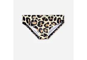 Leopard Shark Bikini Pant Ivory