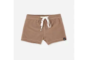 Chocolate Malt Ribbed swimshort Chocolate Malt