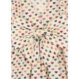 EVIA BOW DRESS GOTS COEUR COLORÉ