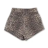 Jeans Short Leopard AOP