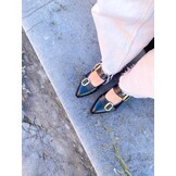 PORT ISABEL Leer Black