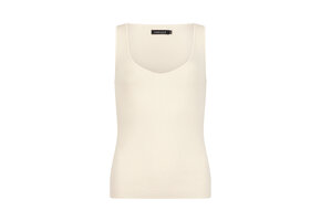 Knitted top Lenny Ecru